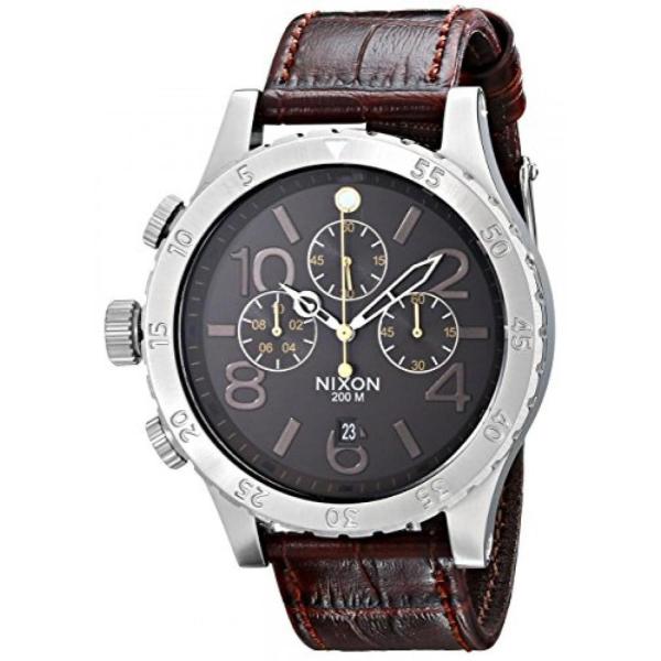 サーフィン Nixon Men&apos;s 48-20 Gun Rose Stainless Steel C...