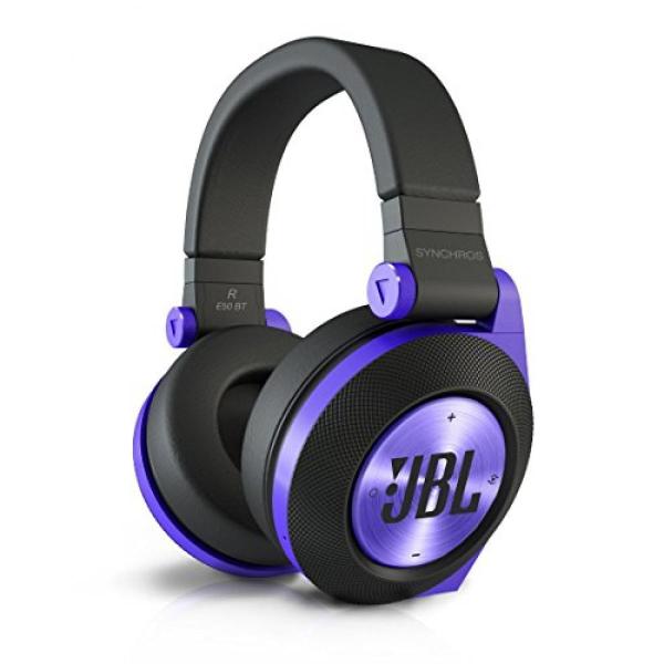 ブルートゥースヘッドホン JBL E50BT Purple Premium Wireless Ove...