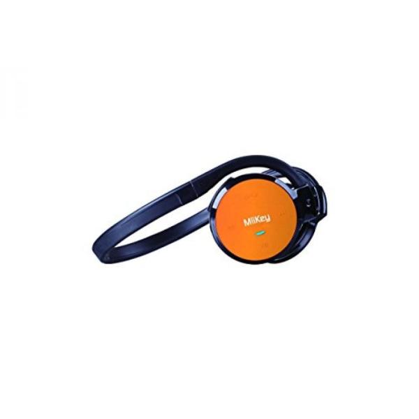 ブルートゥースヘッドホン MiiKey MiiSport C Orange Wireless Blu...