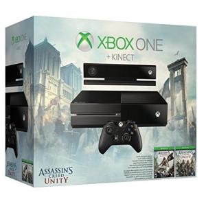 ヘッドセット Xbox One with Kinect: Assassin's Creed Unity Bundle, 500GB Hard Drive
