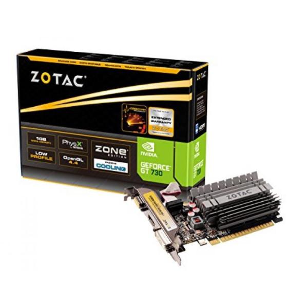 ゲーミングPC ZOTAC GeForce GT 730 Zone Edition 1GB DDR3...