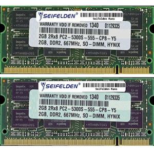 メモリ Seifelden 4GB (2X2GB) Memory RAM for HP EliteB...