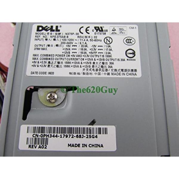 電源ユニット Dell Dimension 9200 375 W Workstation Power...