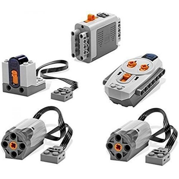 ロボット LEGO 5pc Power Functions Motor Battery IR Rem...