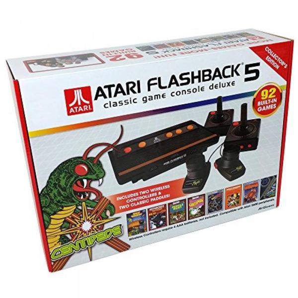 電子おもちゃ Atari Flashback 5 Classic Game Console Delu...