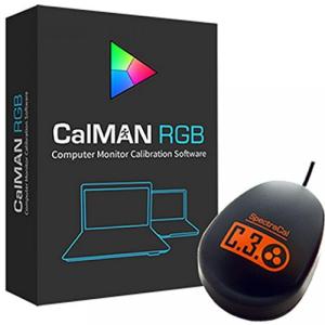 グラフィックカード グラボ GPU SpectraCal CalMAN RGB Bundle with C3 Colorimeter | Photography Web Graphic Design Computer Monitor Calibration Software