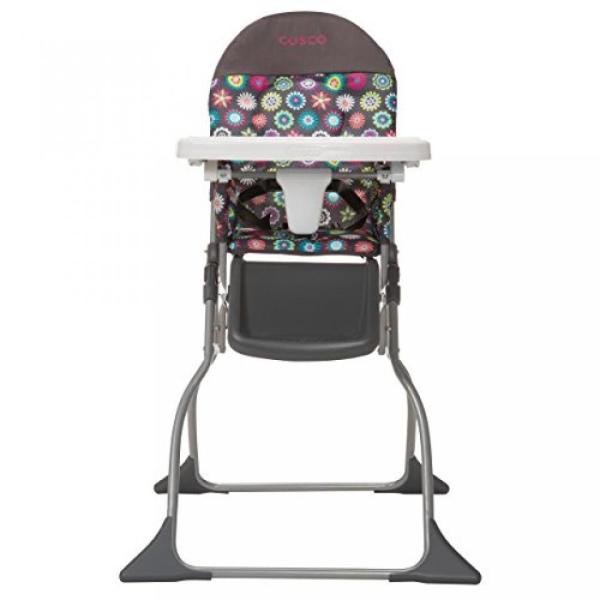 幼児用おもちゃ Cosco Simple Fold High Chair, Sets Up in S...