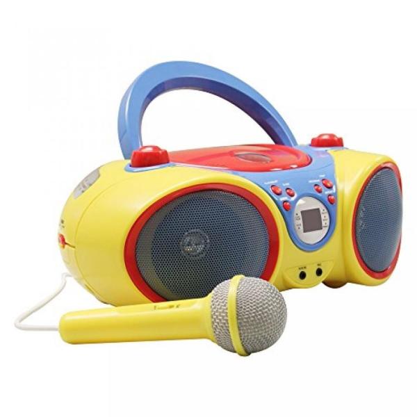 電子おもちゃ Hamilton Buhl Kids Audio CD Player Karaoke ...