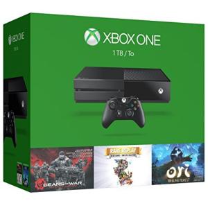 ヘッドセット Xbox One 1TB Console - 3 Games Holiday Bundle (Gears of War: Ultimate Edition + Rare Replay + Ori and the Blind Forest)