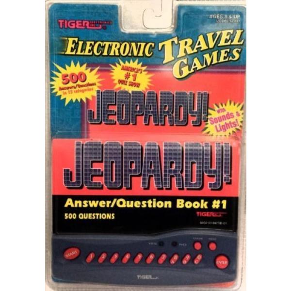 電子おもちゃ Jeopardy Electronic Travel Game and Book # ...