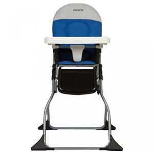 幼児用おもちゃ Cosco Simple Fold High Chair, Colorblock Surf The Web