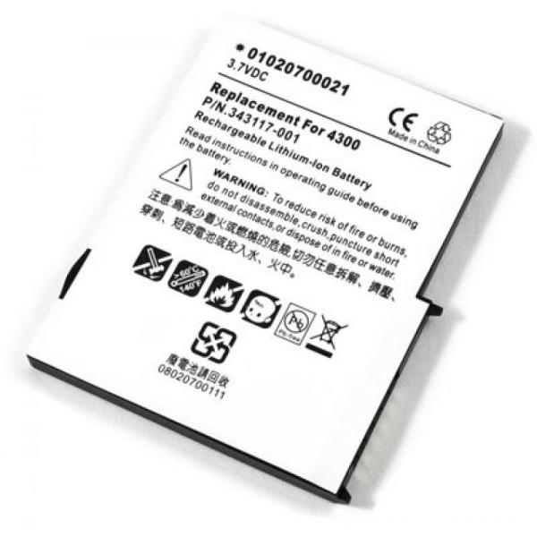 電源 Battery 3-Pack for HP iPaq 4300 Series PDA H430...
