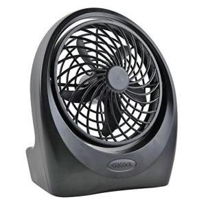 電子ファン O2COOL Portable 5 Inch 2-Speed Directional Airflow 4 D Battery and AC Powered Table Fan (adapter not included)｜sonicmarin