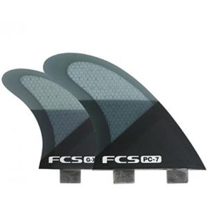 サーフィン FCS PC-7 Tri-Quad Set - Black Slice Large｜sonicmarin