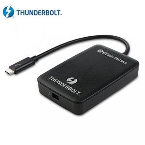 ゲーミングPC [Certified] Cable Matters Thunderbolt 3 to Thunderbolt Adapter for Windows Computers and 20162017 MacBook Pro
