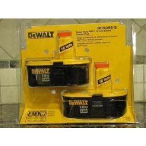 デウォルト New Dewalt Dc9096-2 Pack of (2) Cordless Tool 18 Volt Xrp Battery Pack Sale