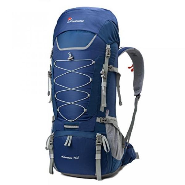 テント Mountaintop 80L Internal Frame Backpack Hiking...