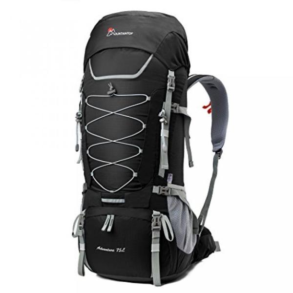 テント Mountaintop 80L Internal Frame Backpack Hiking...