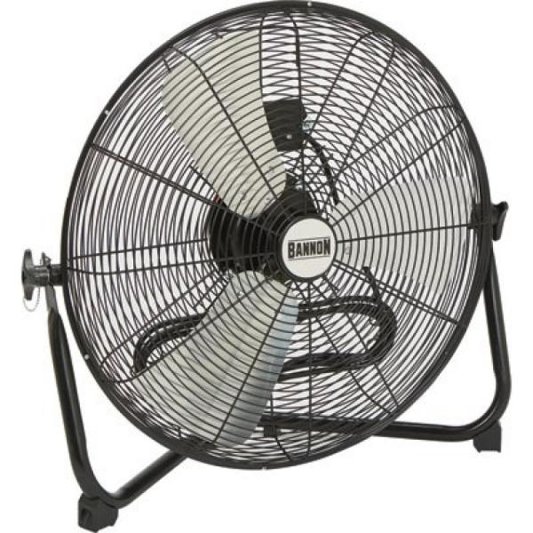 電子ファン Bannon Enclosed-Motor Floor Fan - 3853 CFM, ...