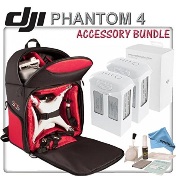 ドローン DJI Phantom 4 Backpack Bundle: Includes 2x DJ...