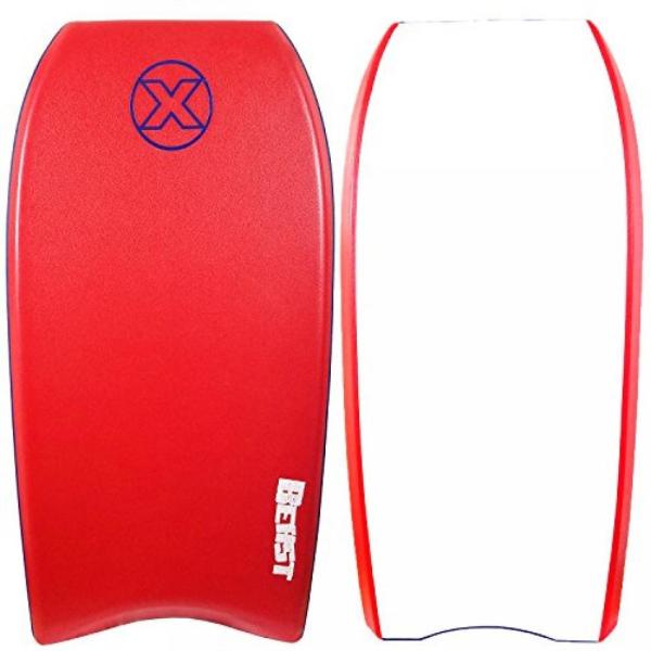サーフィン Custom X Beast 48 Bodyboard - Red deck, Red ...
