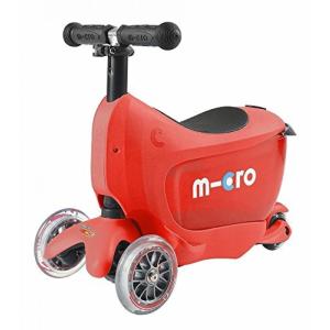 乗り物おもちゃ Micro Mini 2-Go Deluxe Scooter (Red)