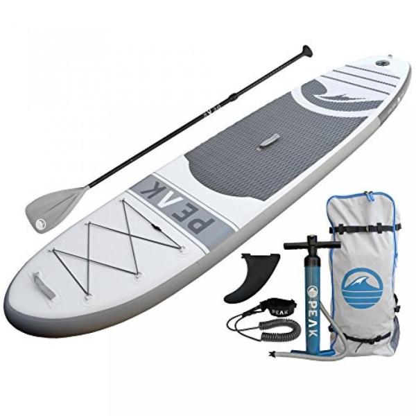 サーフィン PEAK Inflatable Stand Up Paddle Board with A...