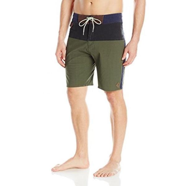 サーフィン HippyTree Men&apos;s Neptune Trunk Shorts, Size 3...