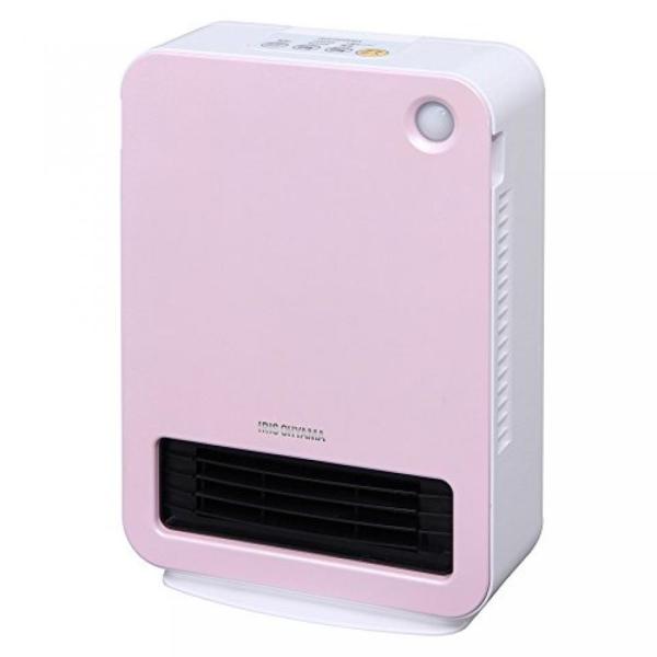電子ファン IRIS OHYAMA Ceramic fan heater with human se...