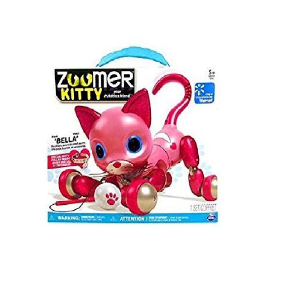 電子おもちゃ Cat Toys Interactive Featuring Zoomer Kitty...