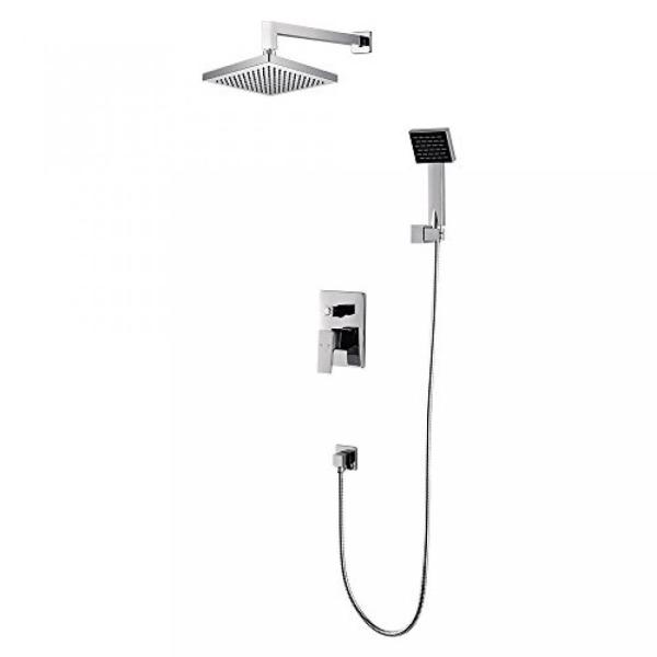 シャワーヘッド CRW Wall Shower Mixer Set System Concealed...