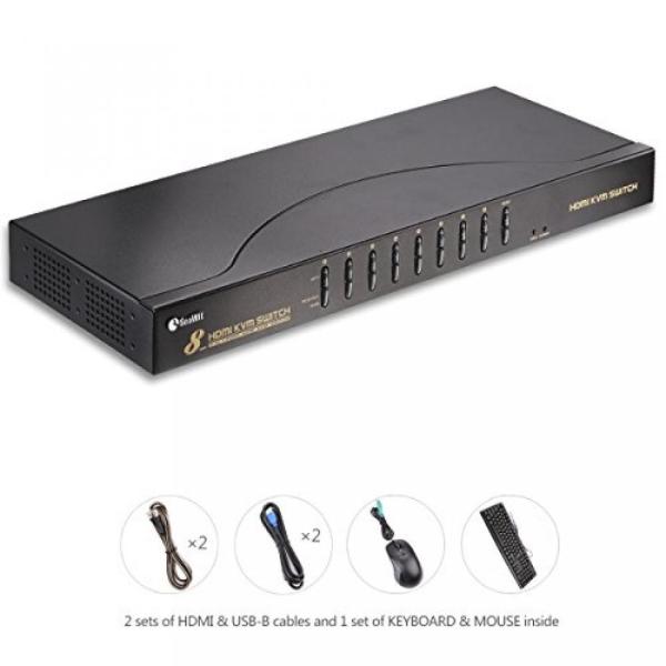 2 in 1 PC 2-16 port KVM HDMI Switch series