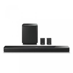 ホームシアター Bose SoundTouch 300 Soundbar, Black - Bundle With Bose Acoustimass 300 Wireless Bass Module Black, Bose Virtually Invisible 300