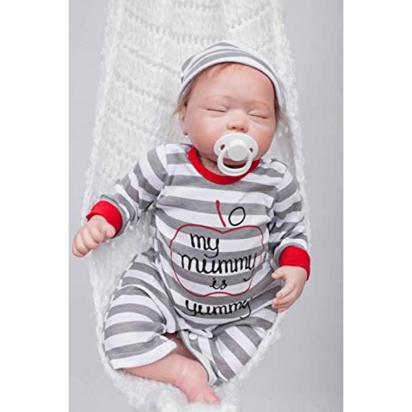 幼児用おもちゃ Newborn Babies Dolls Silicone Realistic To...