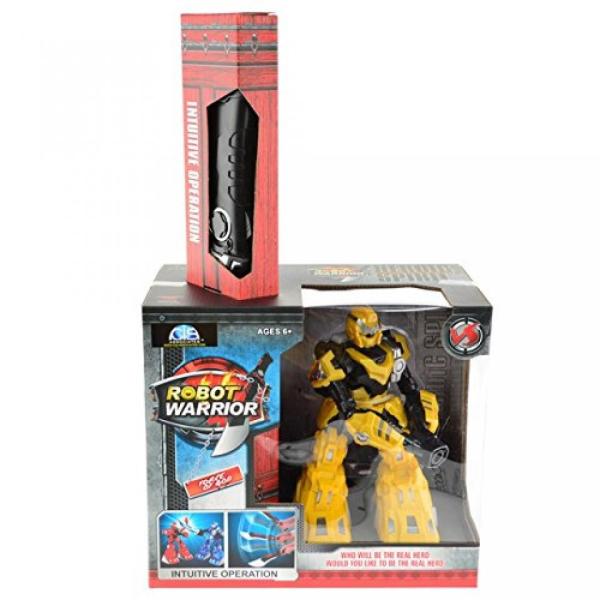 ロボット CIS-3888-1Y 9-inch Yellow Sword Robot, Contro...