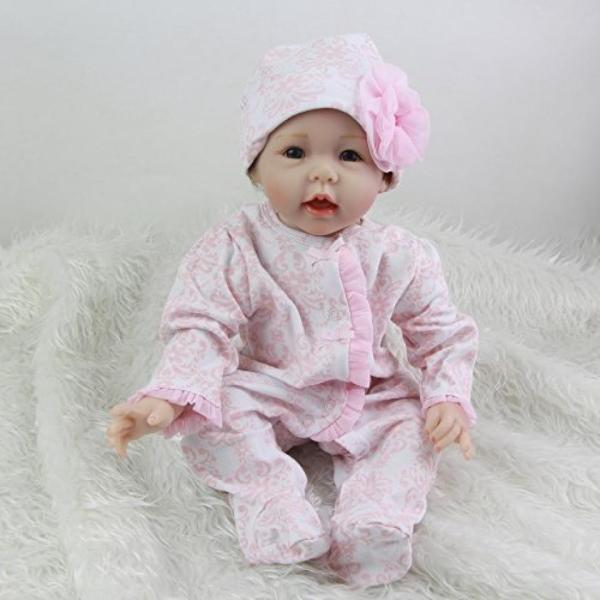 幼児用おもちゃ With Pink Clothing Reborn Baby Girl 22 Inc...