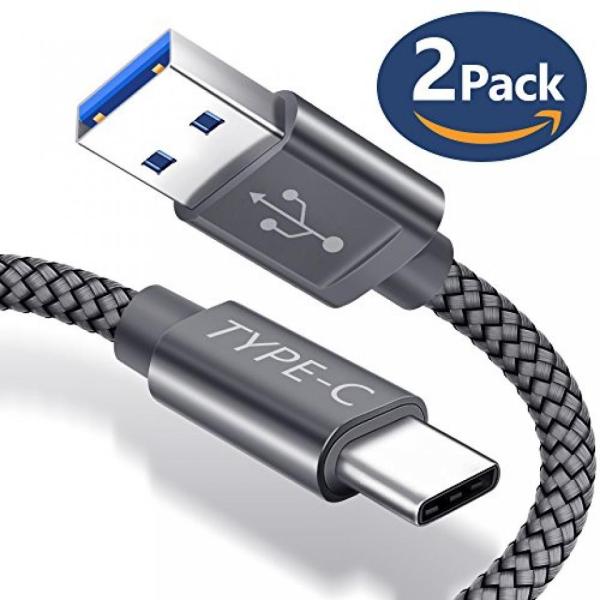 2 in 1 PC USB Type C 3.0 Cable(6.6FT),JSAUX USB C ...