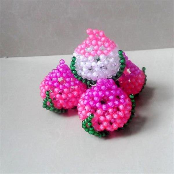 幼児用おもちゃ HANDMADE CREATIVE PEACH Beadwork house car...