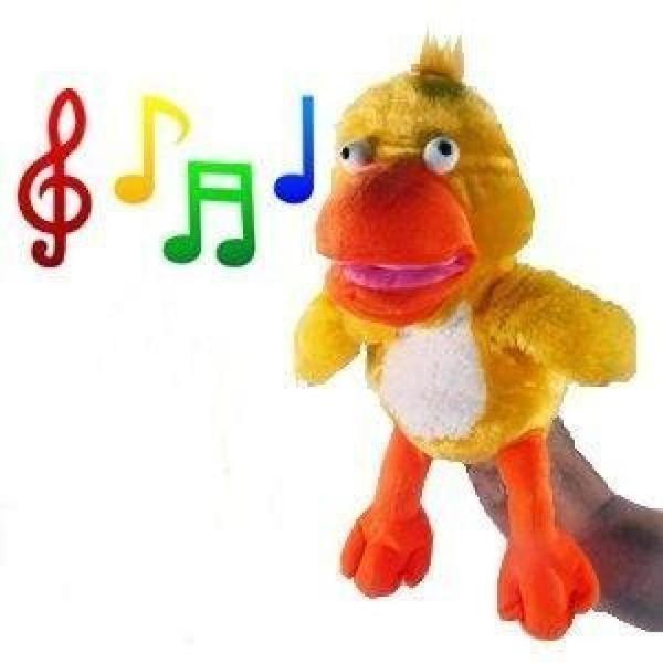 電子おもちゃ Electronic Sing-along Duck Hand Puppet by D...
