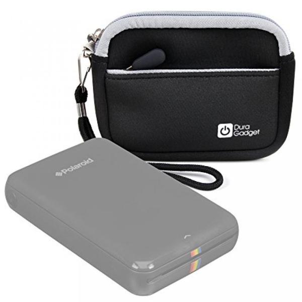 外付け HDD Premium Quality Black Neoprene Case with W...