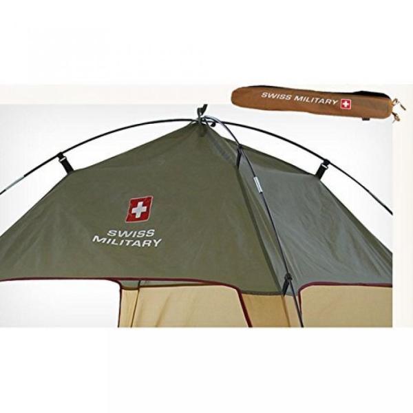 テント Swiss Military Shade Tent, Camping Shelter, Be...