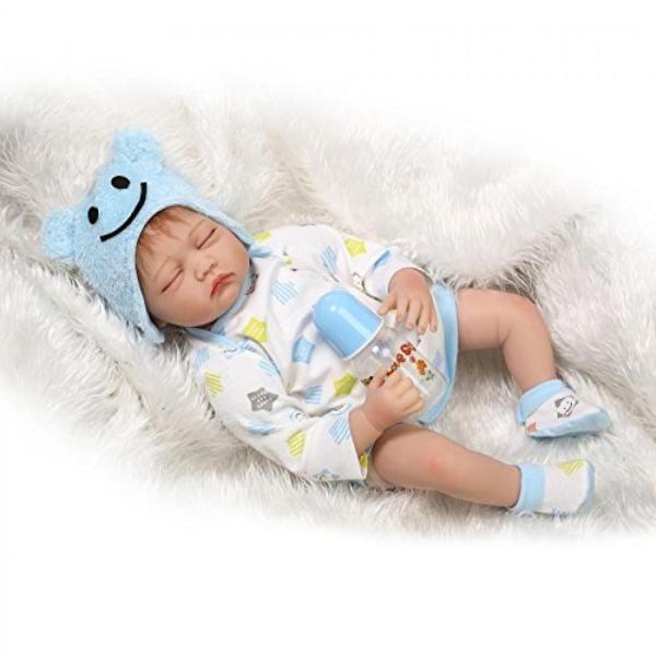 幼児用おもちゃ NPK Reborn Baby Doll Soft Silicone 22inch ...