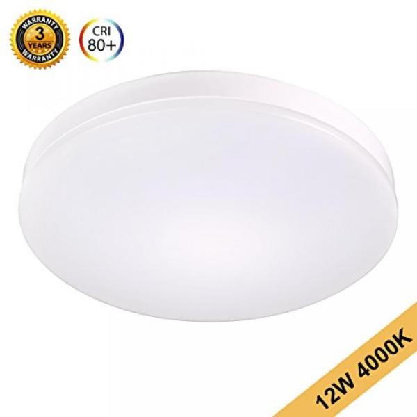 電子ファン TryLight 12W 11.5-inch LED Ceiling Lights 40...