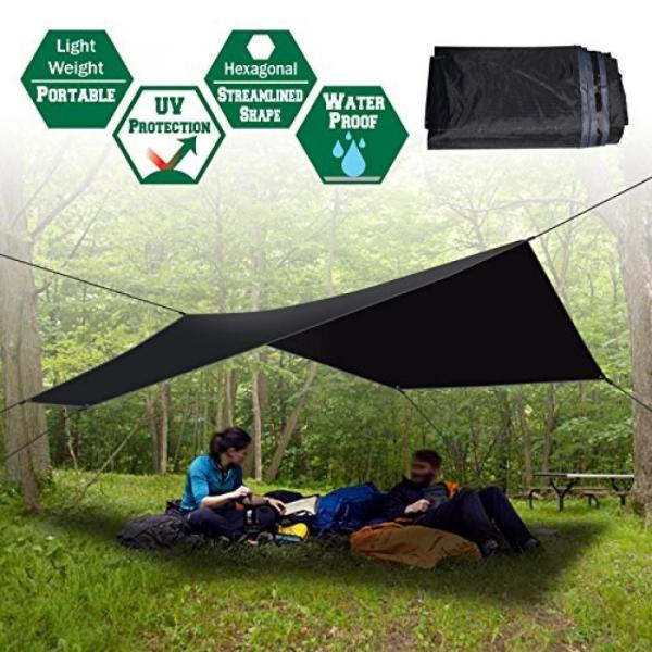 テント BenefitUSA Large Hex Rainfly Camping Waterproo...