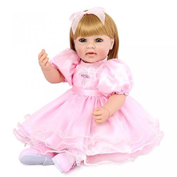 幼児用おもちゃ Real Baby Dolls Looking Reallife Soft Sili...
