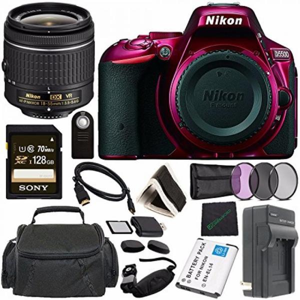 SIMフリー スマートフォン 端末 Nikon D5500 DSLR Camera with AF-...