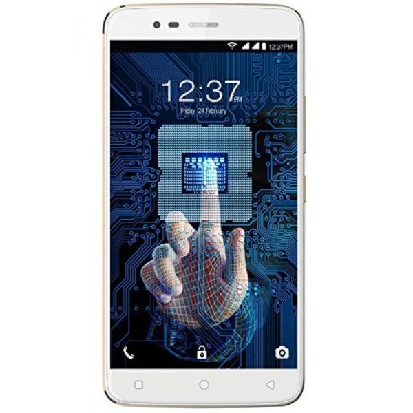 SIMフリー スマートフォン 端末 Intex Elyt E7 (32 GB, Champagne)...