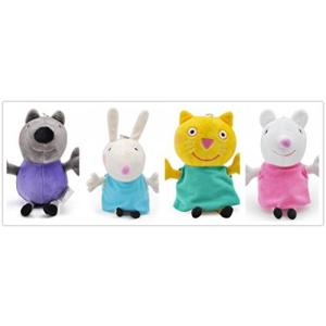 幼児用おもちゃ Love Peppa Pig Best Friends Plush Toy 7.5&quot;...