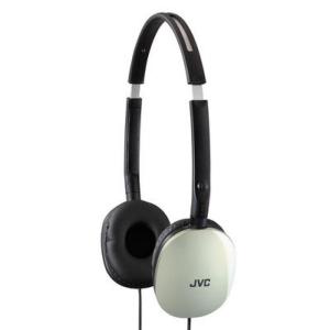 ヘッドセット White JVC Flats Lightweight Headband Headphones ( 30 PACK ) BY NETCNA