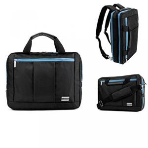 2 in 1 PC Premium Laptop Bag Sleeve Backpack Messenger Bag 15.6" to 17.3" HP Envy 17 Envy x360 m6 Omen 17t 15z Omen 15t ProBook Omen 17 VR